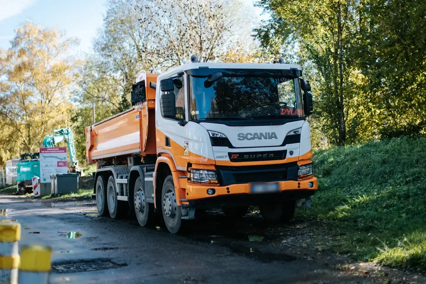 Camion de transport et logistique de matériaux Missillier TP